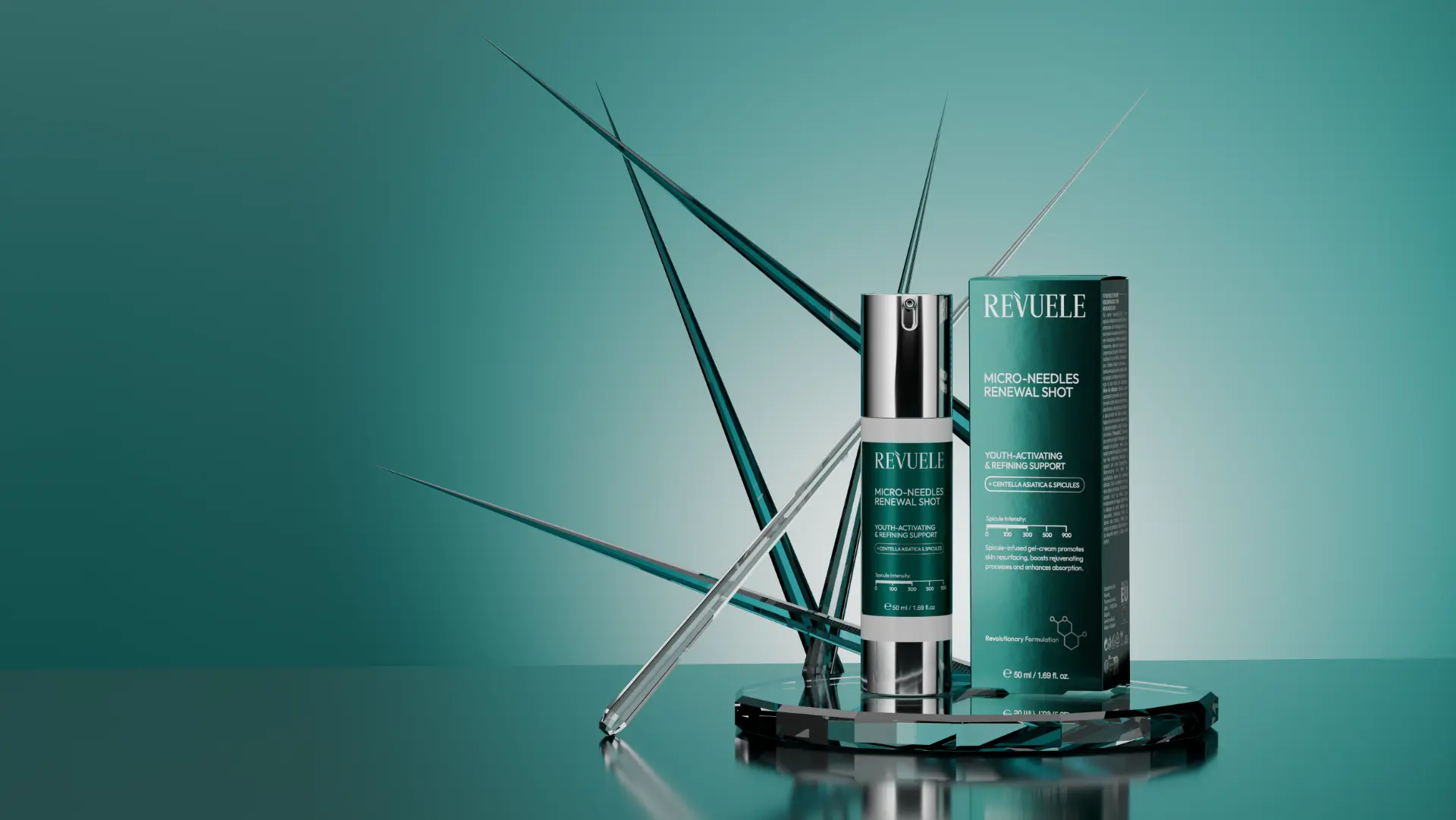 REVUELE Micro-Needles Renewal Shot — bringing advanced formulations home